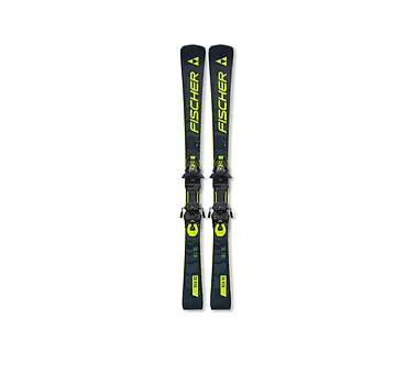 FISCHER Raceski Set RC4 Worldcup RC + RC4 Z12 GW schwarz
